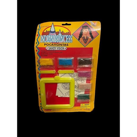 Vintage 1995 Sandy Vision Pocahontas craft - Picture 1 of 7
